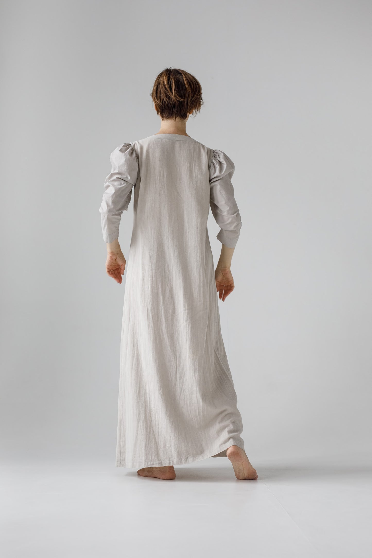 「Natalia」コットンのやわらかさに包まれるロングドレス